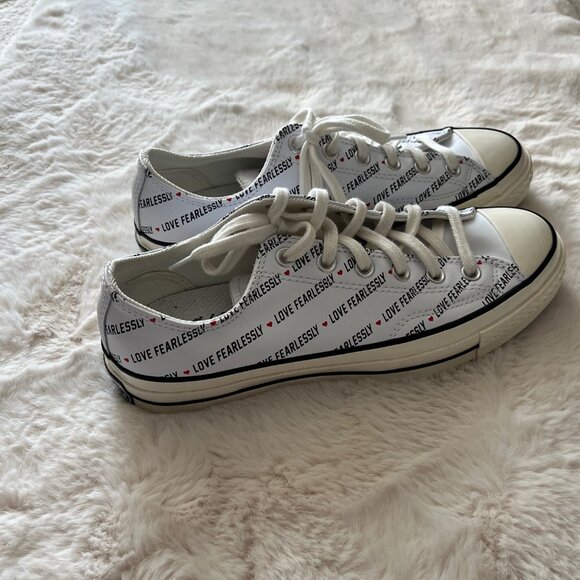 Converse Shoes - Converse All Star Chuck Taylor Low Love Fearlessly Sneakers